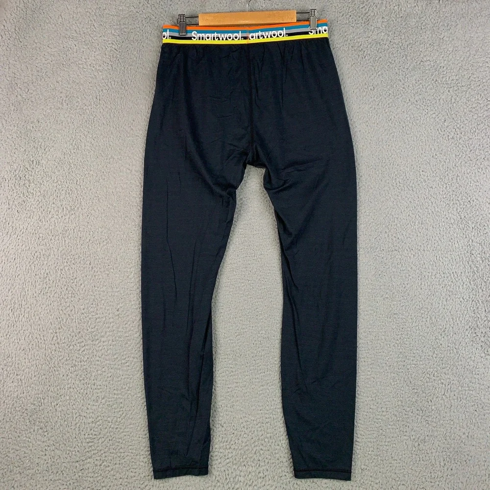 Smartwool Intraknit Merino 200 Base Layer Men's Large L Black Thermal Legging